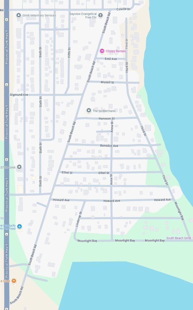 South Beach Gimli Manitoba Canada